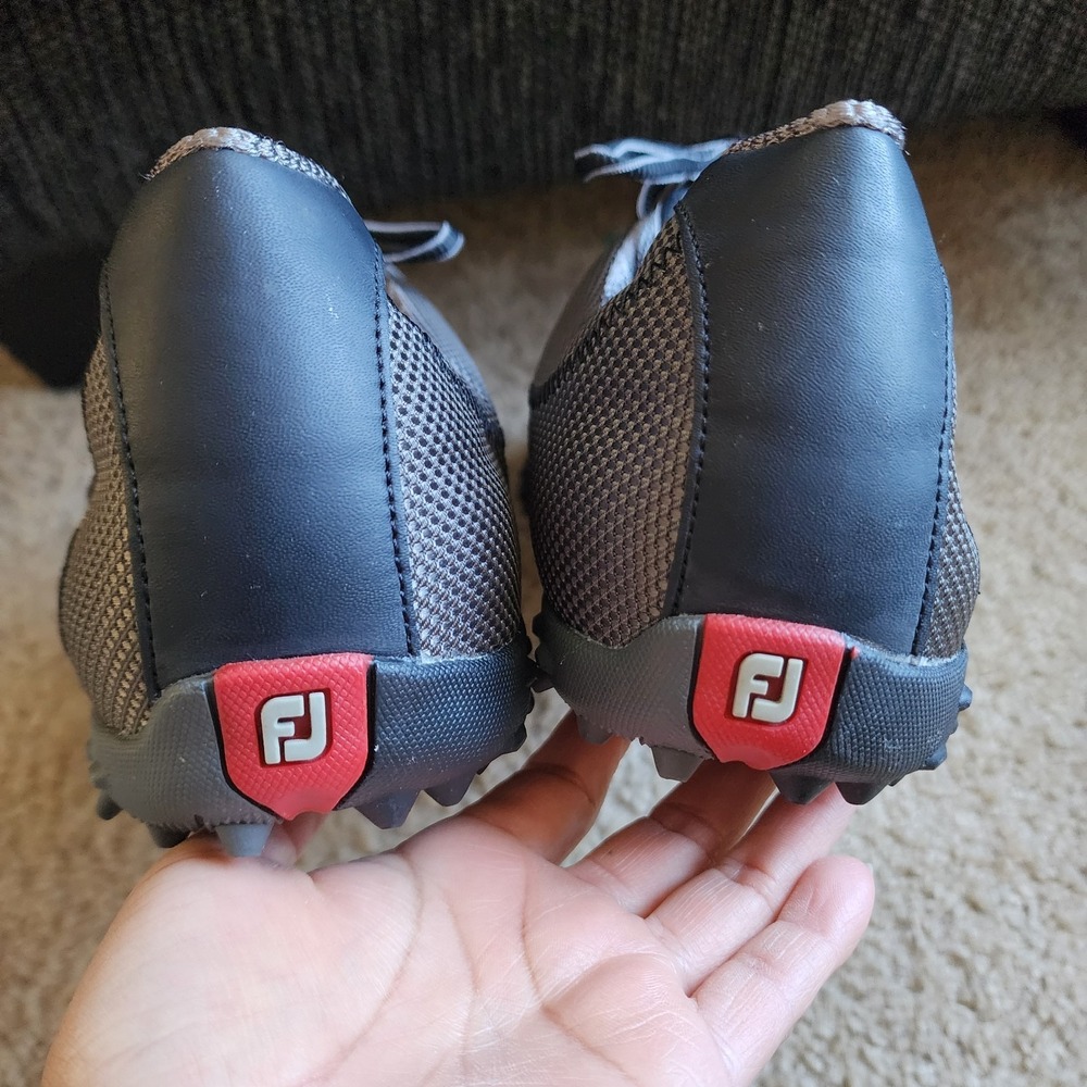 Footjoy Mens Size 13M Project Spikeless Golf Shoes Charcoal Gray Black 55247 - Picture 4 of 13
